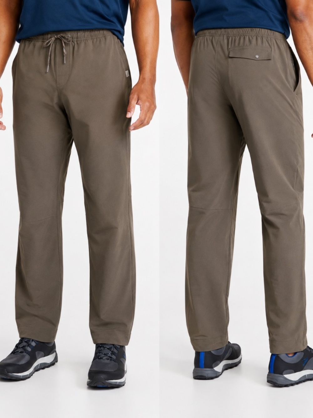 L.L.Bean Men’s Multisport Pants XXL 30 Olive Gray